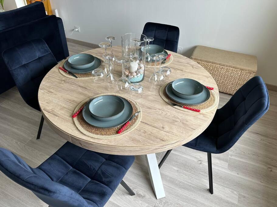 Appart 4 Pers Plage Vue Mer カレー エクステリア 写真
